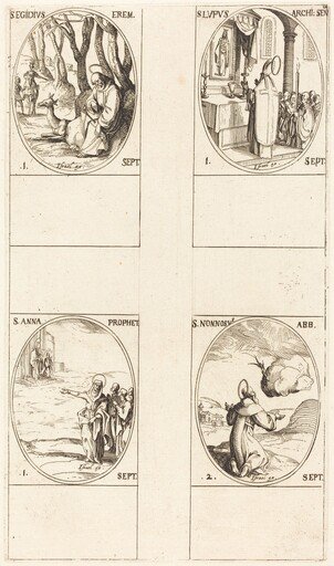 St. Giles; St. Lupus; St. Anne; St. Nonnosus