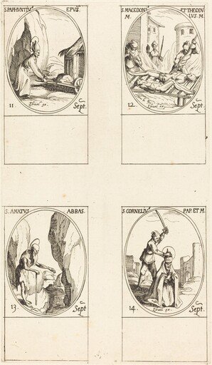 St. Paphnutius; Sts. Macedonius and Theodulus; St. Amatus; St. Cornelias