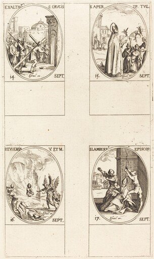 Exaltation of the Holy Cross; St. Aper; St. Euphemia; St. Lambert