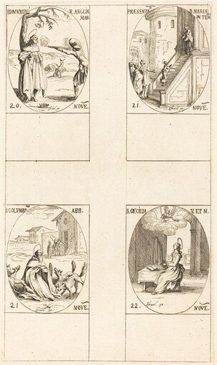 Edmund, King of England, Martyr; Presentation of the Virgin; St. Columban; St. Cecelia