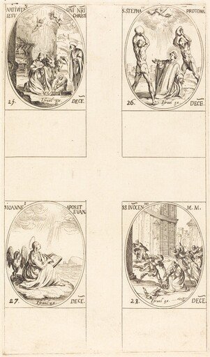 The Nativity; St. Stephen; St. John; Holy Innocents