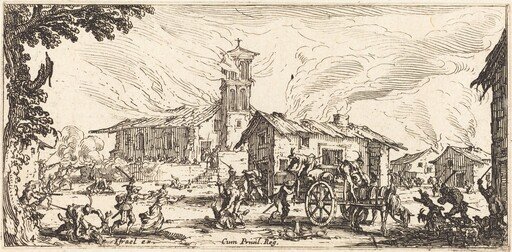Ravaging and Burning a Village