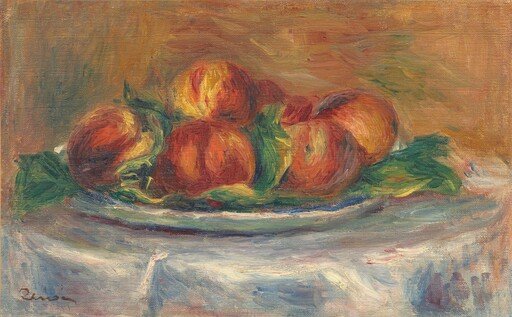 Peaches on a Plate