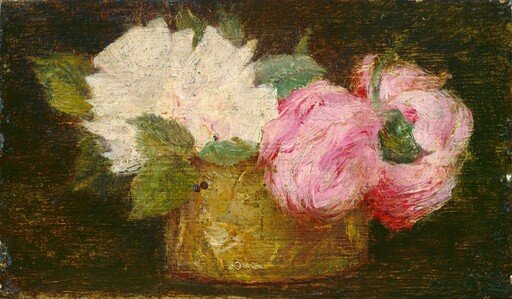 Roses in a Vase