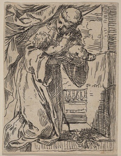 Saint Anthony of Padua Holding the Christ Child
