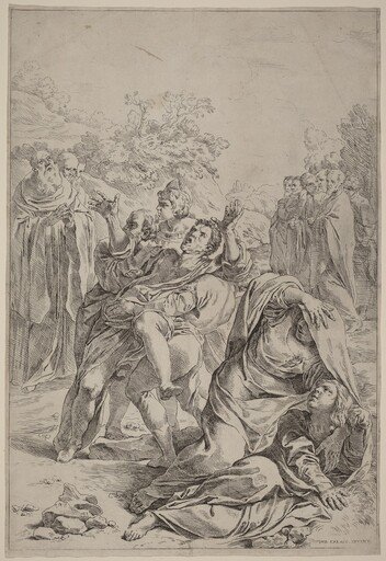 Saint Benedict Healing the Possessed