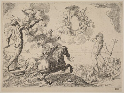 Jupiter, Neptune and Pluto