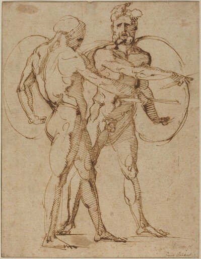 Two Male Nudes