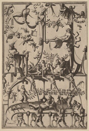 Surface Decoration, Grotesque with Strapwork