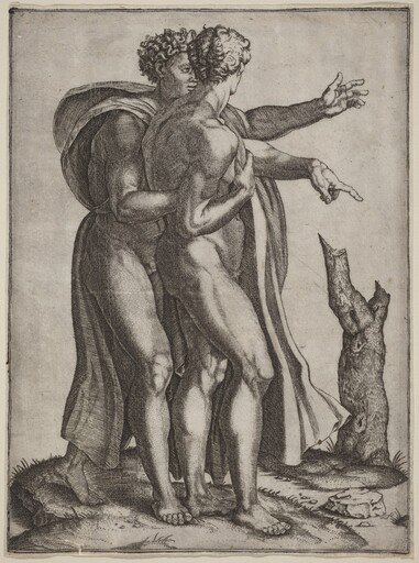Two Nude Men