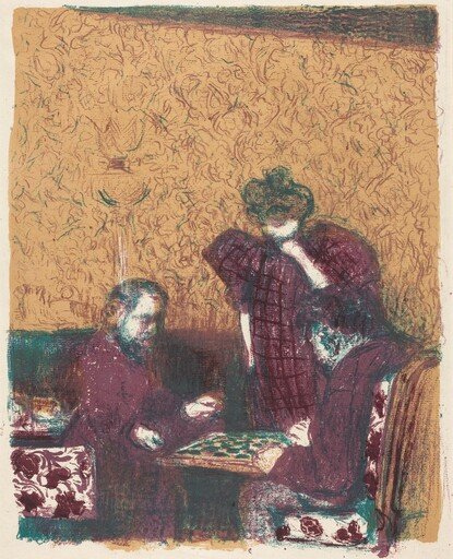 Game of Checkers (La partie de dames)