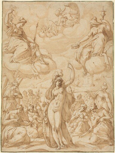 Allegory of Minerva as the Head of the Muses