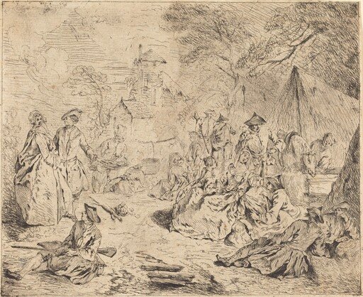 Troops Resting
