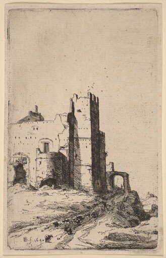 The Town of Leoni, near Frascati