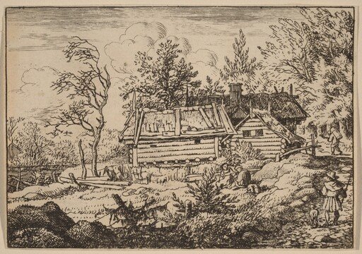 Pilgrim with a Dog
