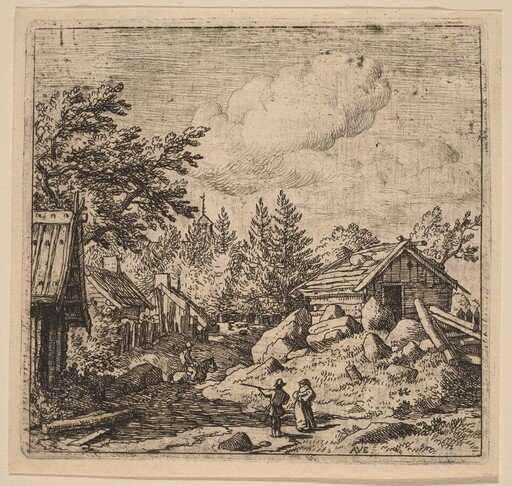 Hamlet on Mountainous Ground