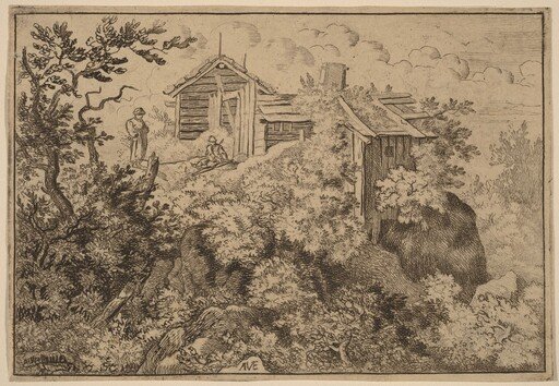 Three Cottages on a Rock