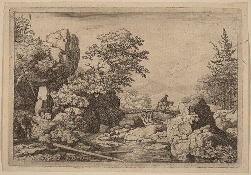Horseman on a Bridge