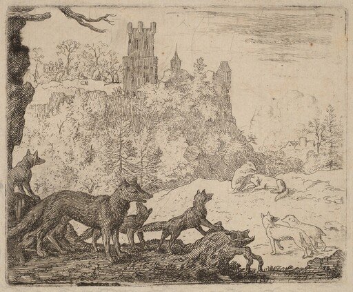 Reynard Departs with the Badger