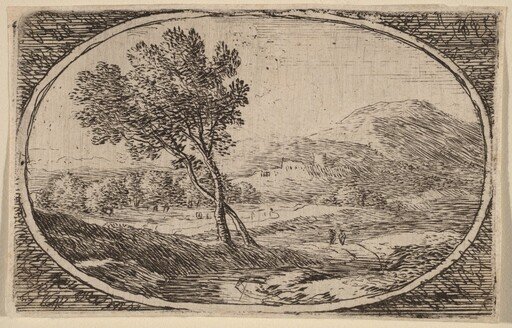 Two Trees with Crossed Trunks