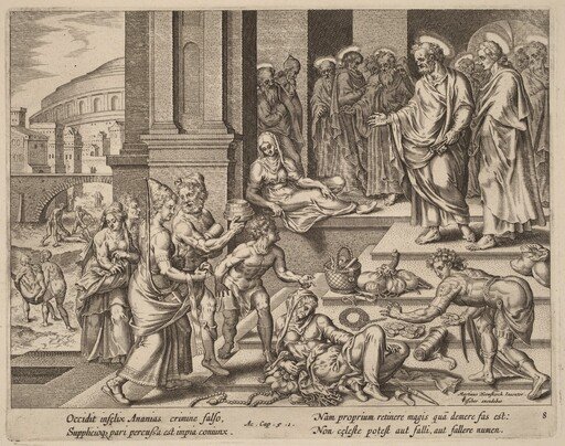 The Deaths of Ananias and Sapphira