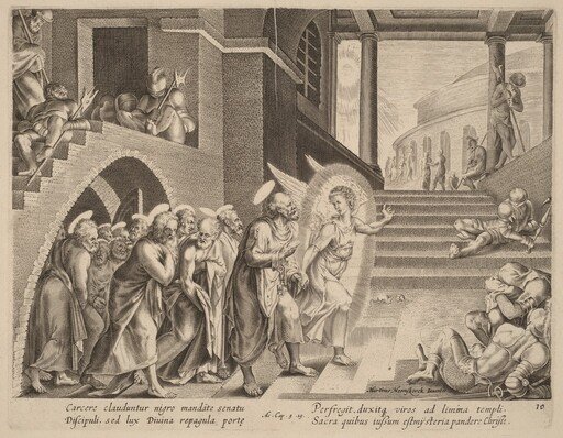 The Apostles Delivered from Prison by an Angel
