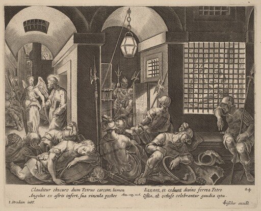 Saint Peter Delivered from Prison by an Angel