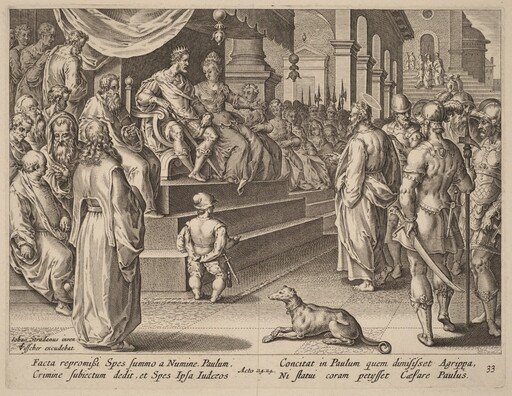 Saint Paul before Festus and Agrippa