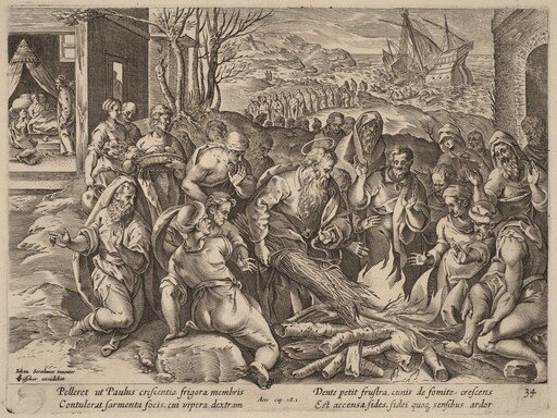 Saint Paul Shipwrecked on the Island of Melita