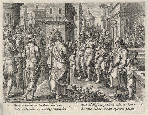 Saint Paul Preaching in Rome