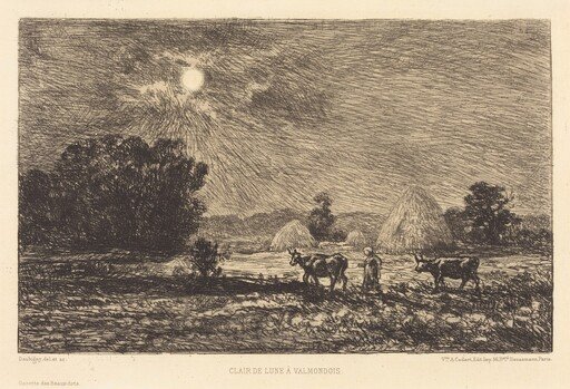 Moonlight at Valmondois (Clair de lune a Valmondois)