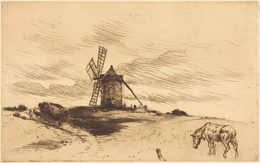 The Mill at Saint Jacut (Le moulin de Saint Jacut)