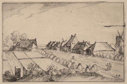 Fields and a Road