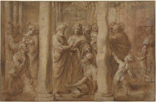 The Miracle of the Lame Man Healed by Saint Peter and Saint John
