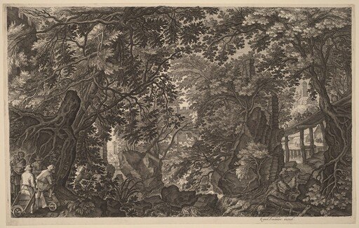 River Landscape with a Duck Hunter