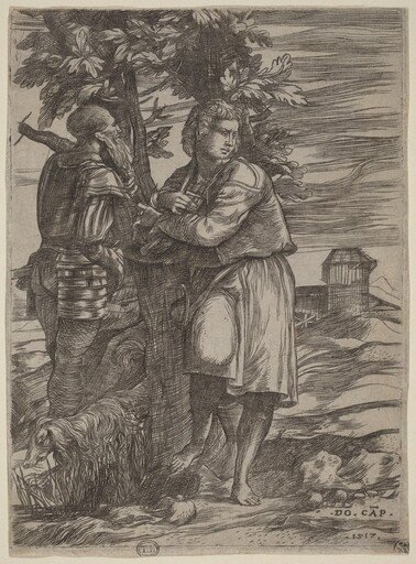 The Shepherd and the Old Warrior
