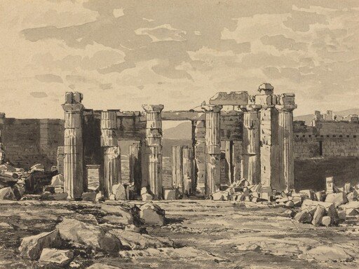 The Propylaeum from the East