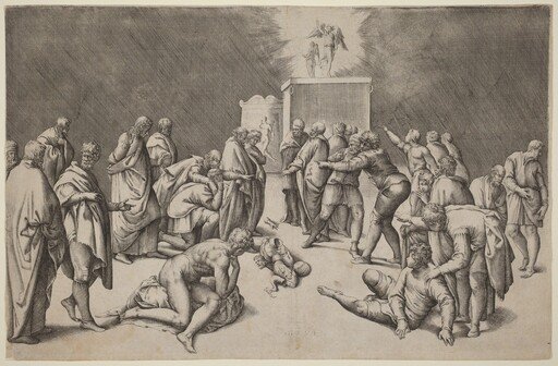 The Ark of the Lord in the Temple of Dagon