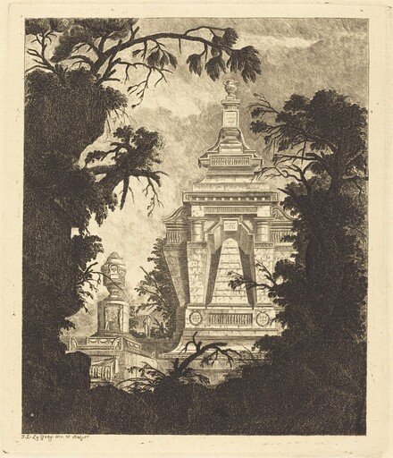 Tomb with Funerary Urn