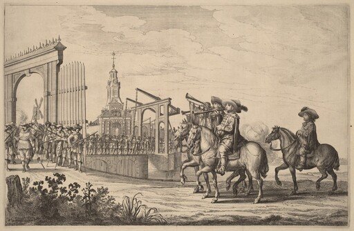 Entry of Marie de Medici into Amsterdam [plate 1 of 6]