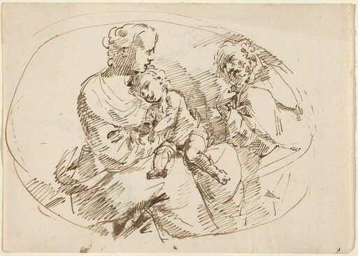 Holy Family [recto]