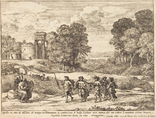 Time, Apollo, and the Seasons (Le Temps, Apollon et les Saisons)