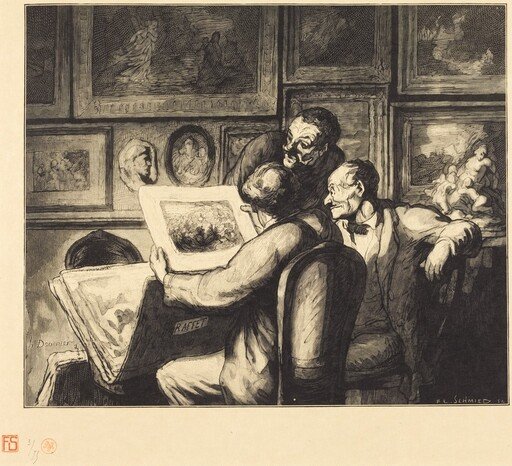Les Amateurs d'estampes