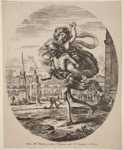 Death Carrying a Child to the Left