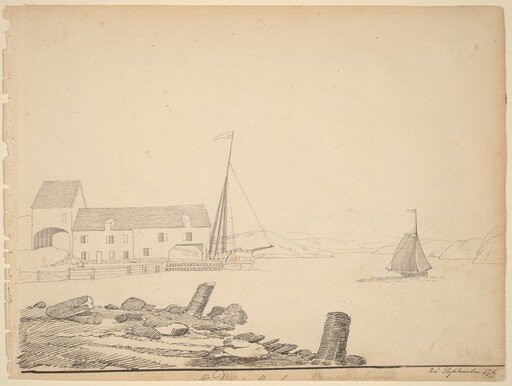 Hudson River Landing [recto]