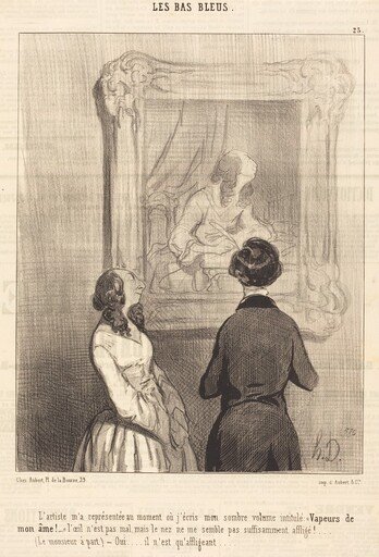 L'Artiste m'a représentée au moment ou j'écris
