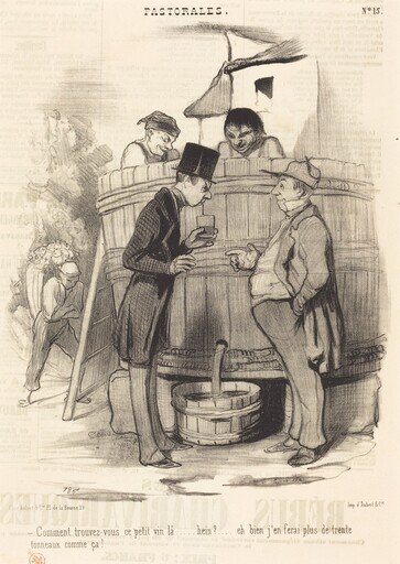 Comment trouvez-vous ce petit vin-la...