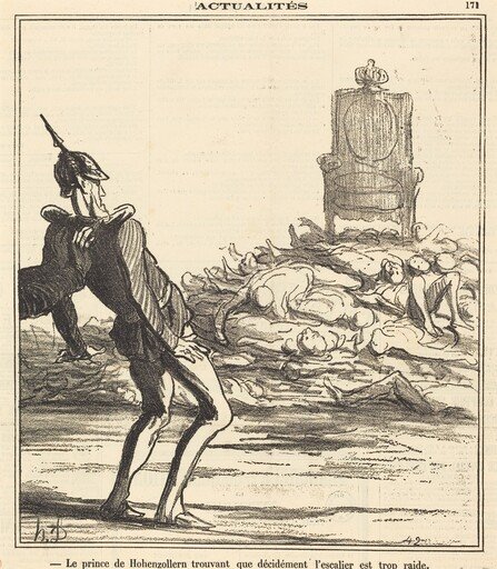 Le Prince de Hohenzollern...