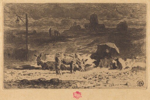 Les Anes de La Butte-aux-Cailles (Donkeys at La Butte-aux-Cailles)