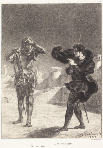 The Ghost on the Terrace (Act I, Scene V)